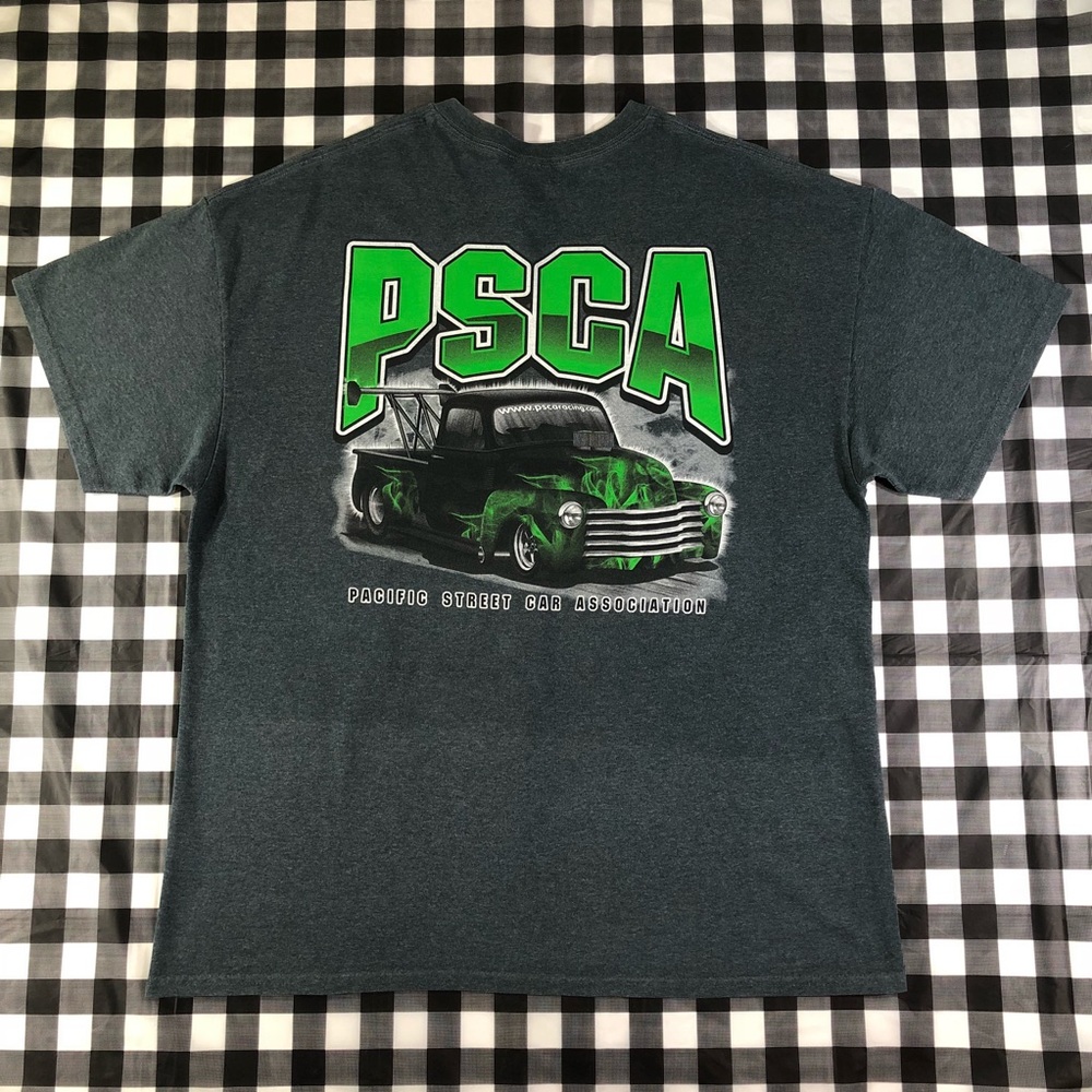 PSCA Pacific Street Car Association Racing Drag T